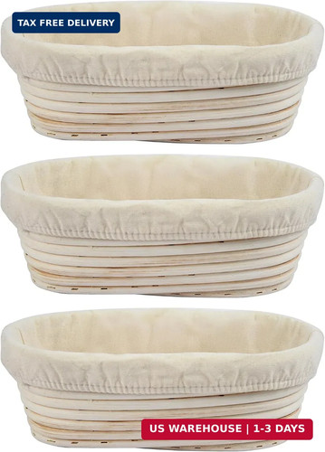 Bread proofing basket rattan - bread,
