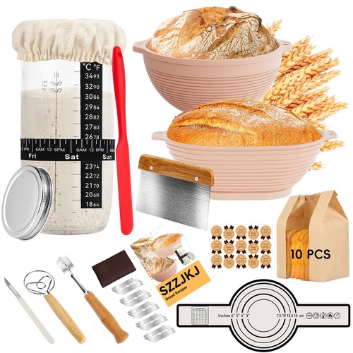 Sourdough starter kit 24pcs - starter,