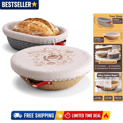 Bread proofing basket - basket, set