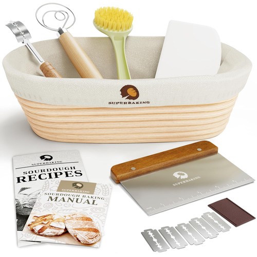Superbaking oval banneton - superbaking,