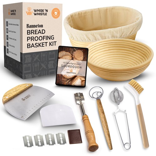 Complete banneton bread - banneton,