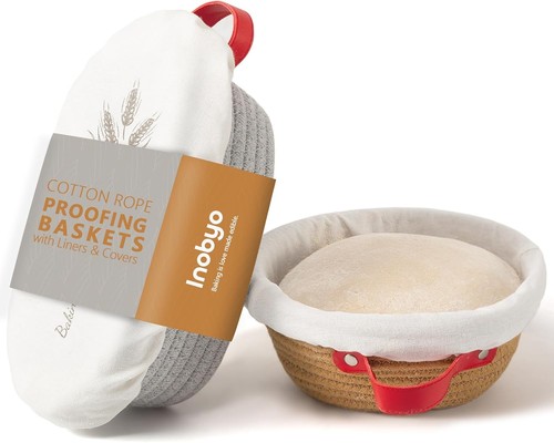 Banneton bread proofing - bread, basket
