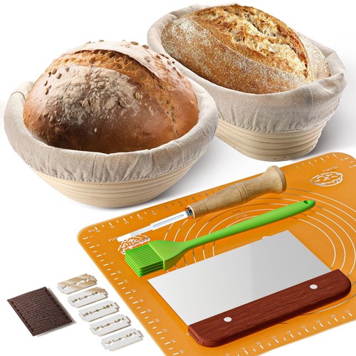 Bread proofing basket set of - basket,