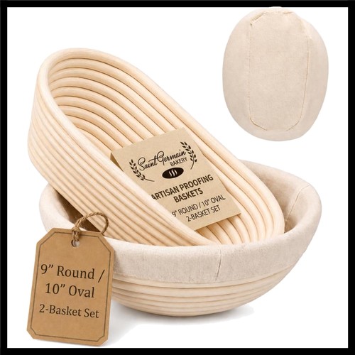 Sourdough proofing basket set - proofing,