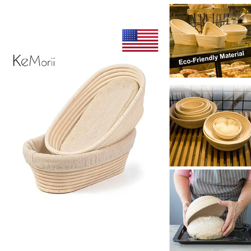 Natural rattan bread proofing - natural,