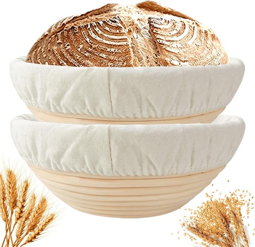 Rattan banneton bread proofing - bread,