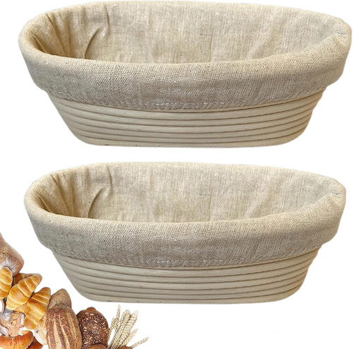 Inch oval bread banneton - 10,