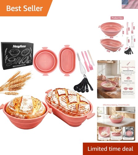 7pcs silicone banneton bread - silicone,
