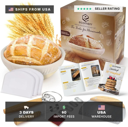 Banneton bread proofing - bread,