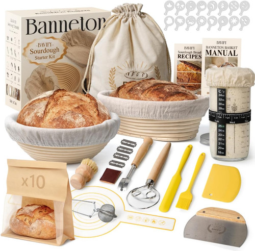 Sourdough starter kit - starter, 9"