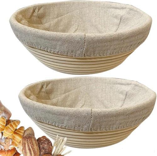 Inch round bread banneton - 9,