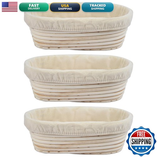 3pcs inch oval banneton - 10,