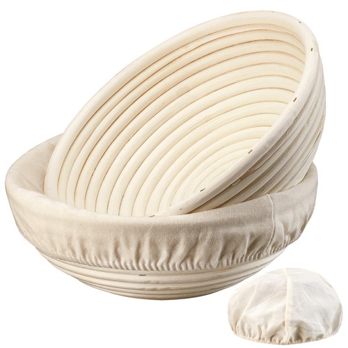 Banneton bread proofing - bread, basket